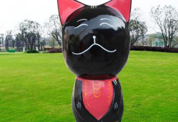 潮州廣場小貓雕塑，動物擺件，仿古工藝