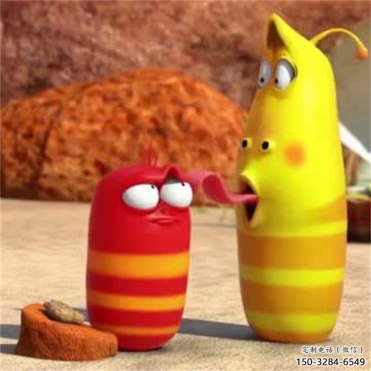 花溪卡通蟲子雕塑，公園動(dòng)物雕塑，彩繪工藝