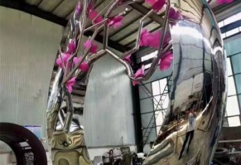 安順梅花雕塑工廠優選，城市裝飾，景觀梅花雕塑供給