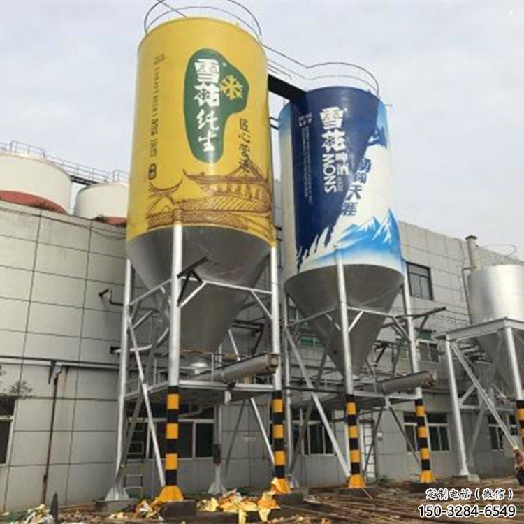 哈爾濱飲料瓶雕塑精選，街道標識，玻璃鋼飲料瓶雕塑工程指用