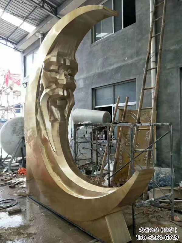 松原公園月老雕塑