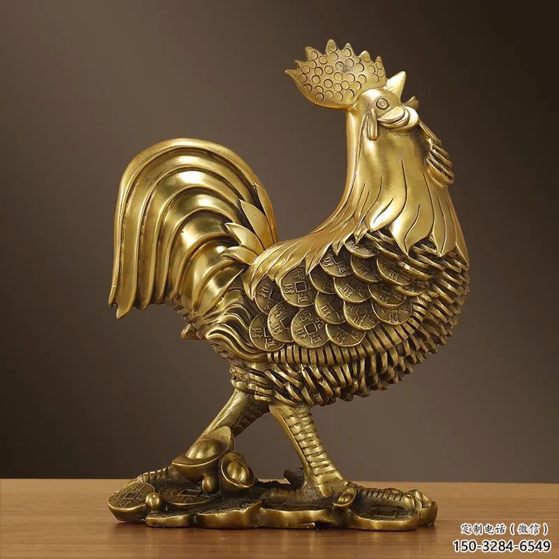 東營(yíng)園林小雞雕塑，文化標(biāo)識(shí)，電鍍工藝