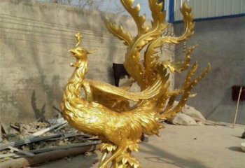忻州鳳凰雕塑廠家，鍛造工藝，銅鳳凰雕塑廠家承接