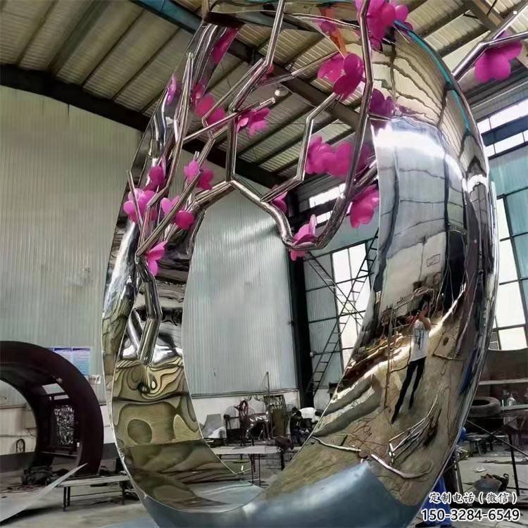 眉山梅花雕塑工廠優(yōu)選，城市裝飾，景觀梅花雕塑供給