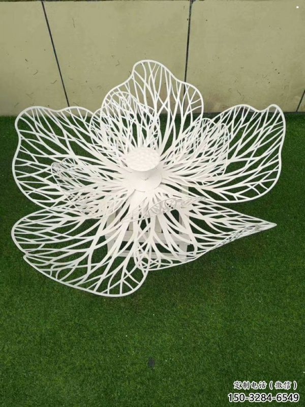 湖州梨花雕塑供應，城市裝飾，鏤空梨花雕塑廠家優選