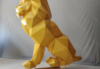 楚雄獅子雕塑服務(wù)商，動(dòng)物雕塑，不銹鋼獅子雕塑制作