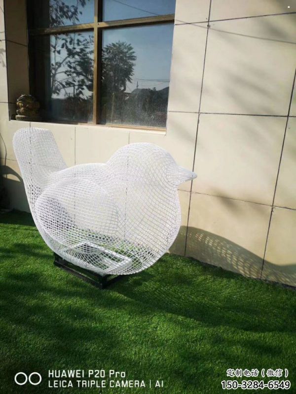 萬盛鏤空鳥雕塑供需，透雕系列，鐵藝小鳥雕塑制造商